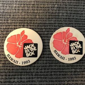 COLLECTIBLE Jack in the Box milk caps 1993